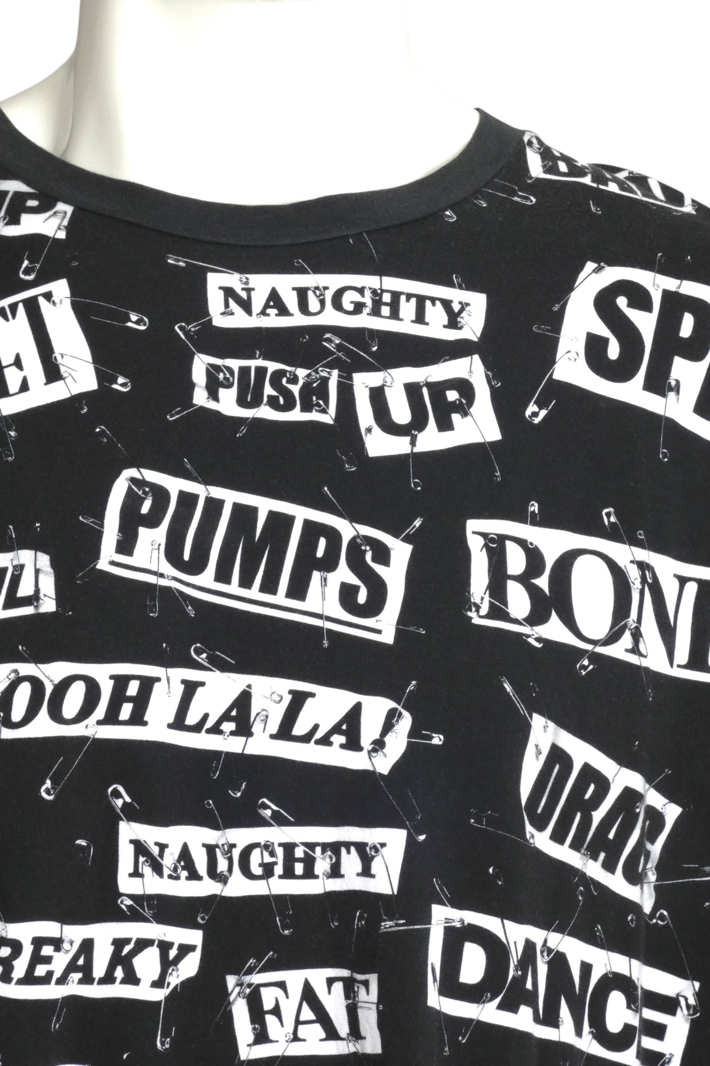 MOSCHINO COUTURE- 2018 Graphic Print T-Shirt, Size XX-Large