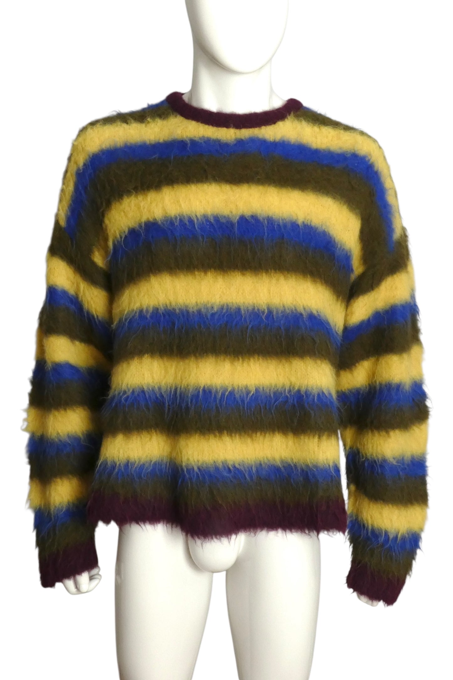 BRAIN DEAD- Multi Color Alpaca Sweater, Size Large