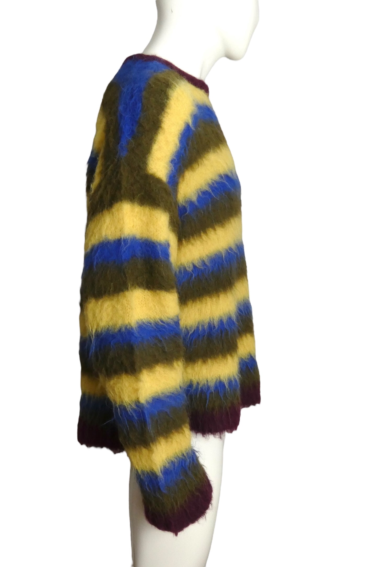 BRAIN DEAD- Multi Color Alpaca Sweater, Size Large