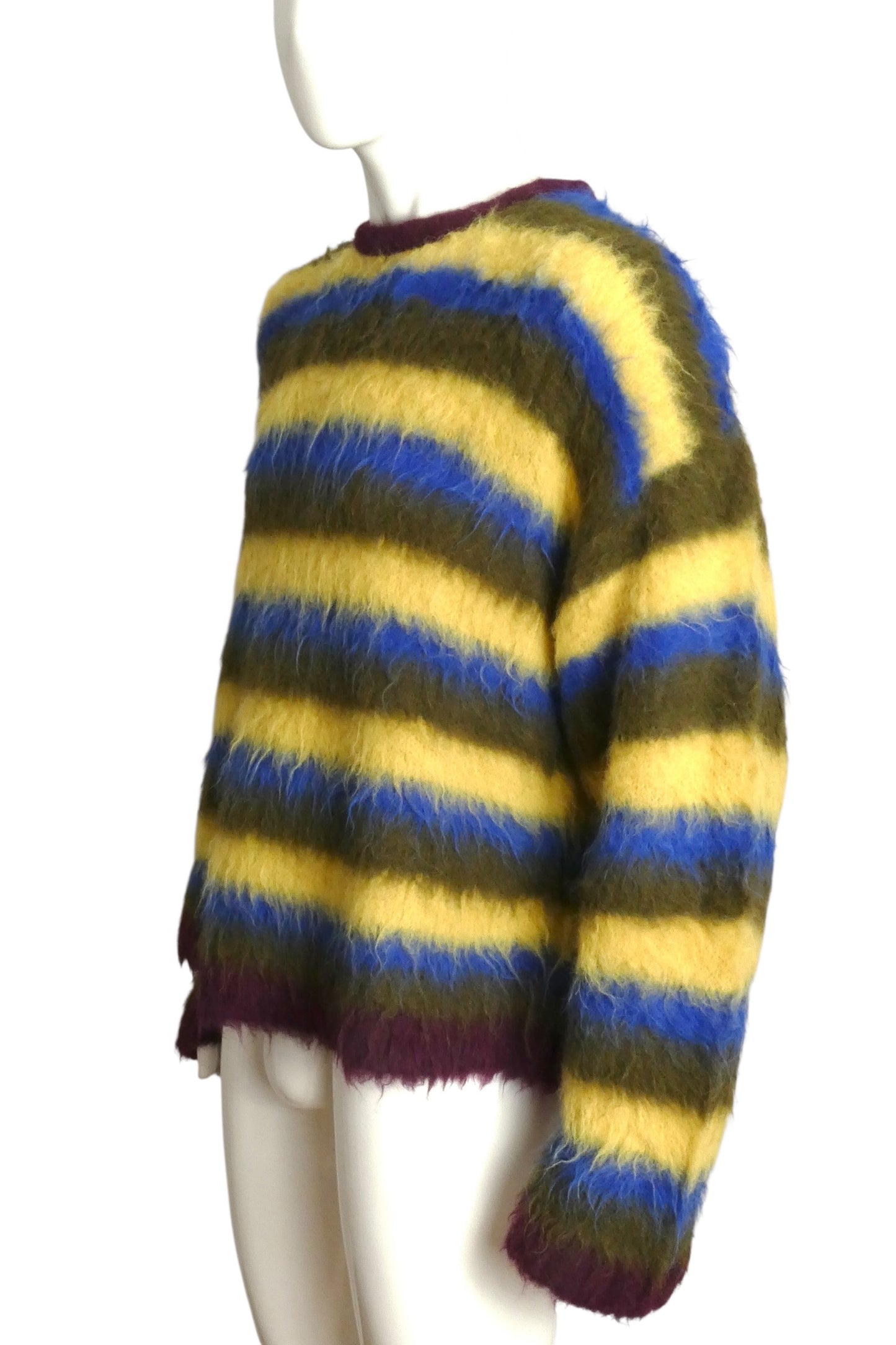 BRAIN DEAD- Multi Color Alpaca Sweater, Size Large
