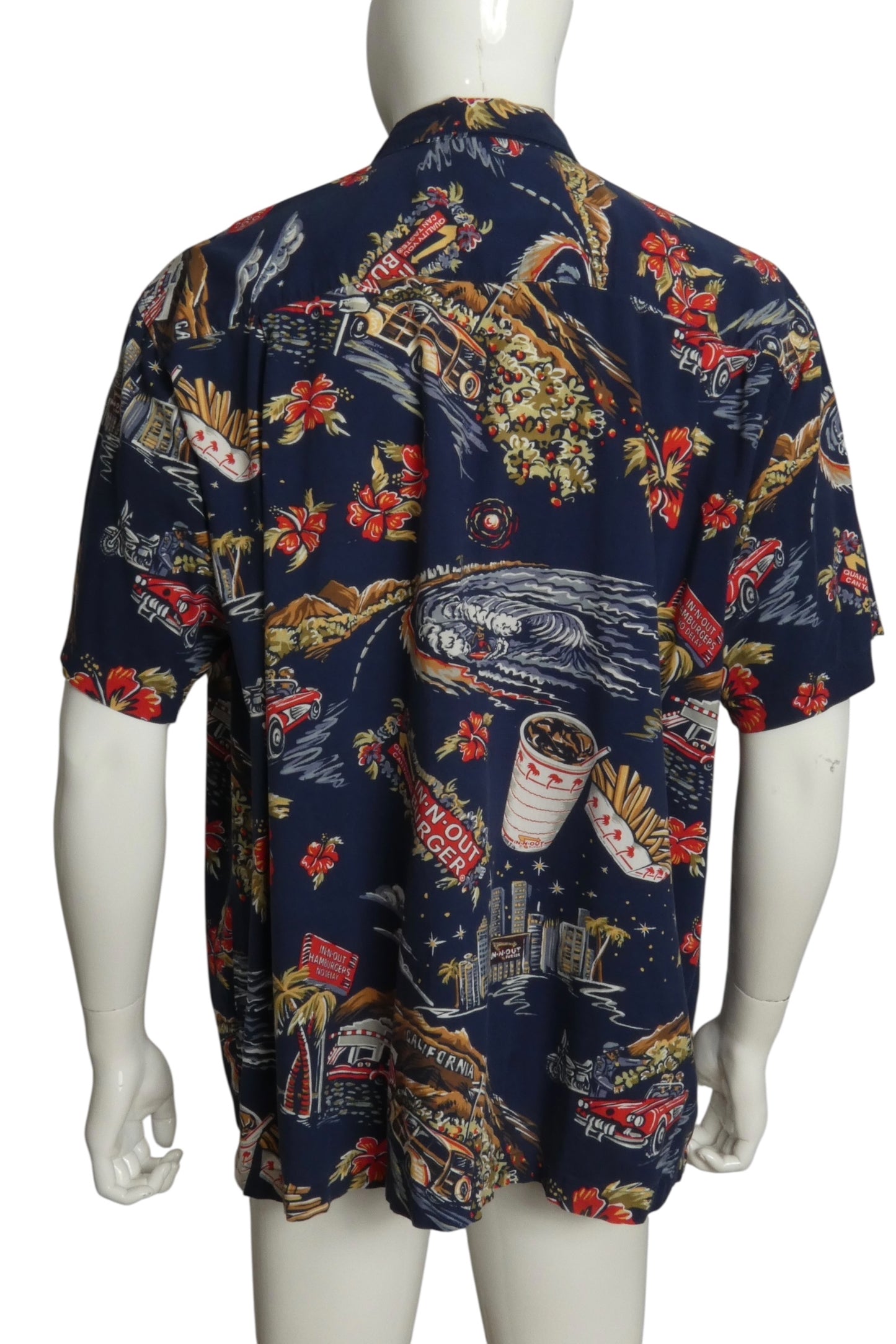 IN-N-OUT Graphic Print S/S Shirt, Size 2XL