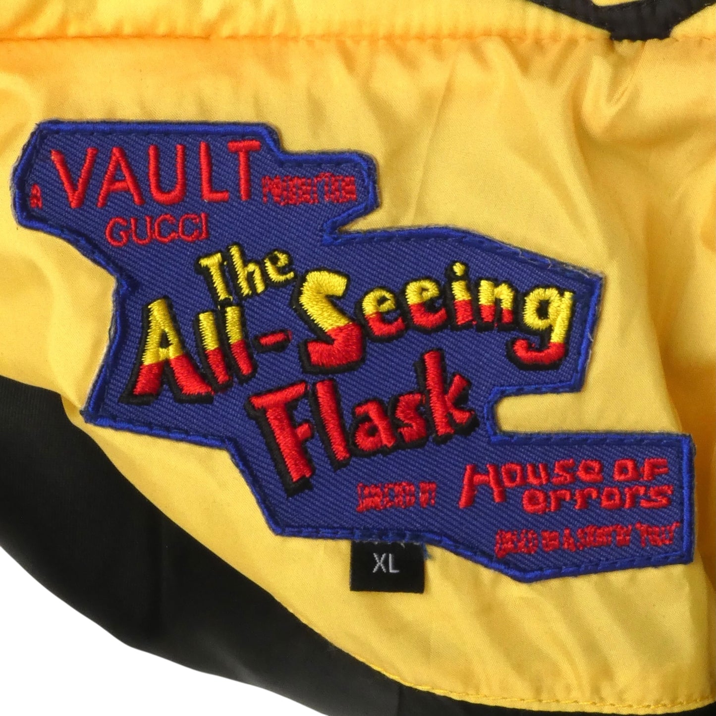 GUCCI VAULT X HOUSE OF ERRORS- 2023 Cracked Glass Jacket, Size XL