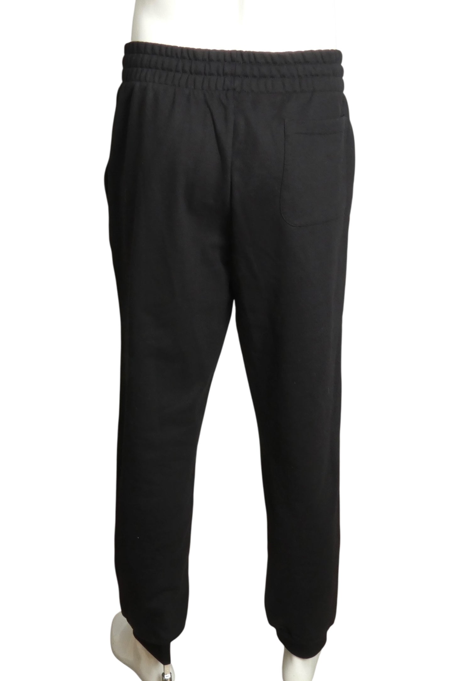 MOSCHINO COUTURE x PLAYBOY- 2019 Black "Gayboy" Cotton Joggers, Size Medium