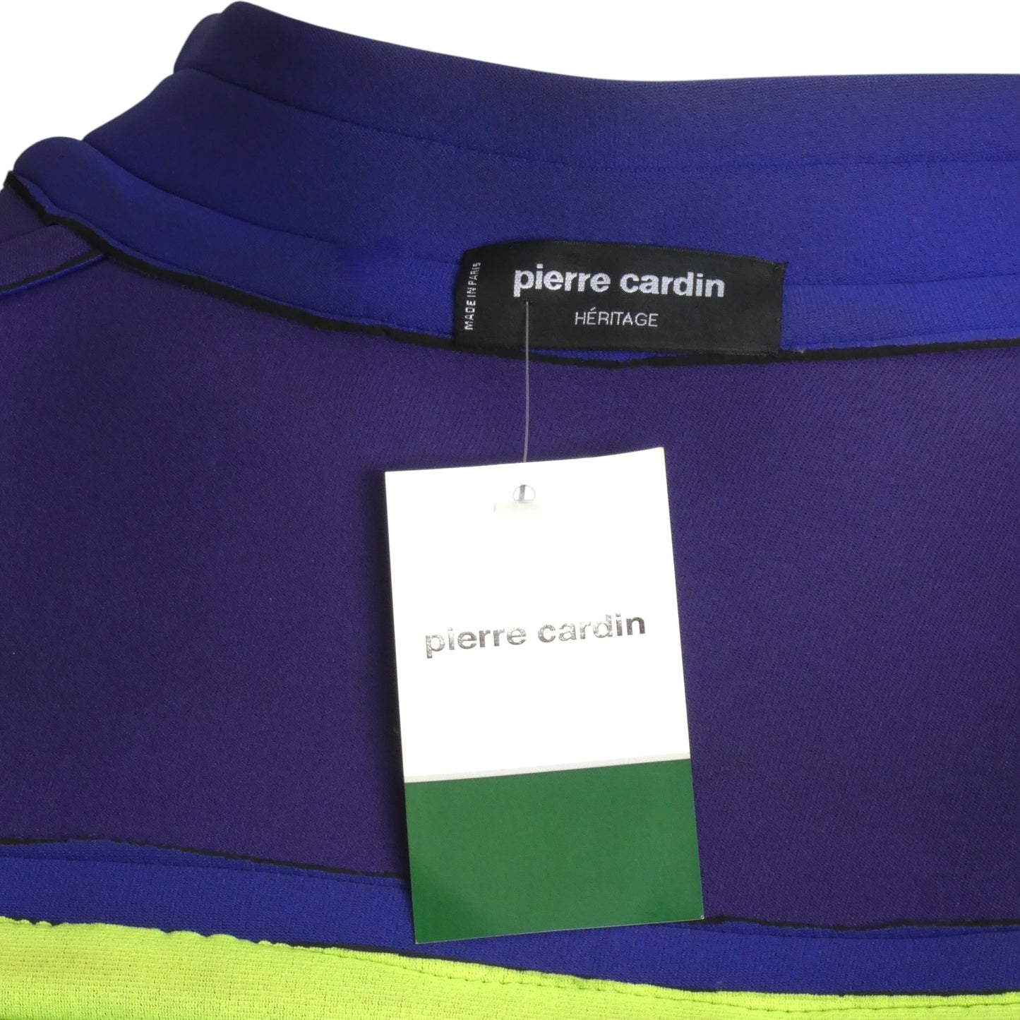 PIERRE CARDIN- 1996 Neoprene Stripe Vest, Size-Large