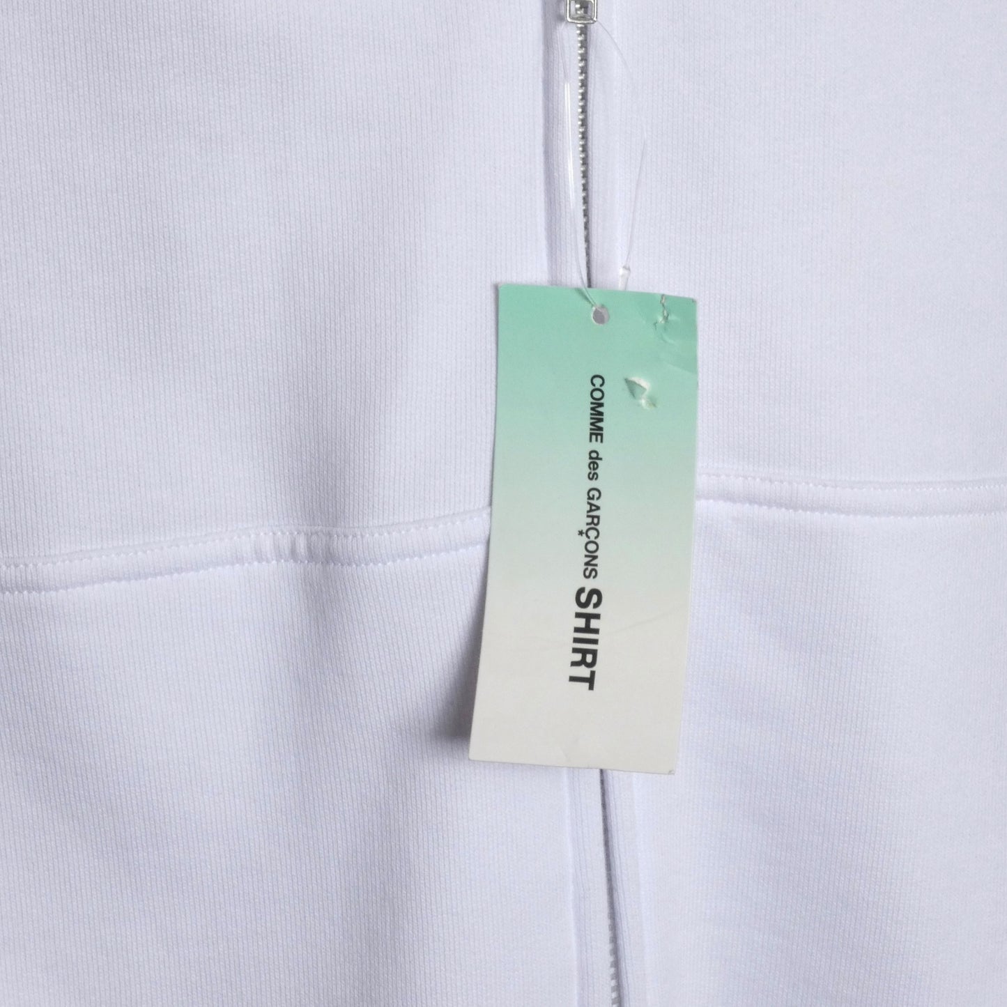 KAWS X COMME DES GARCONS- NWT 2021 White Hoodie Sweatshirt, Size XL