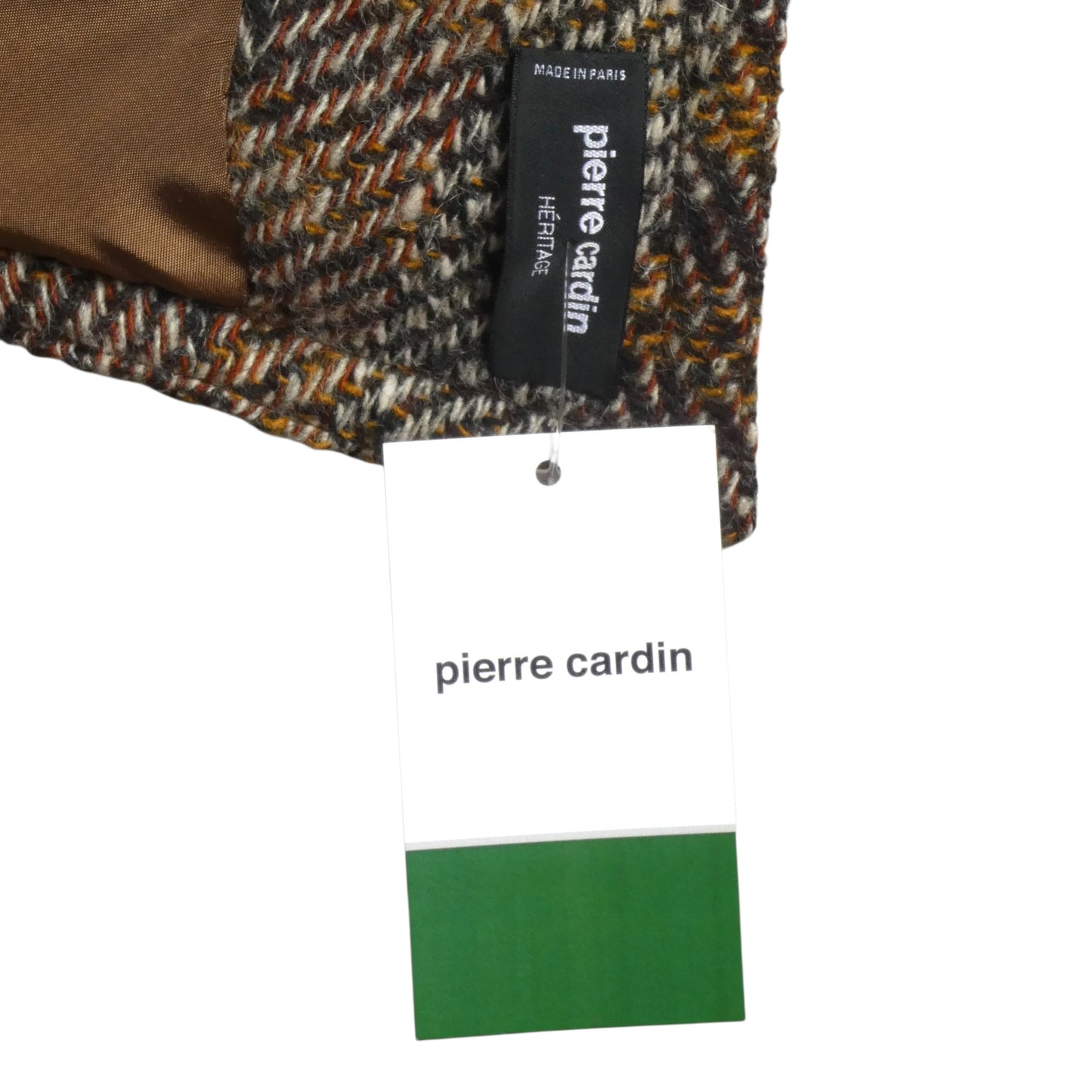 Wool Tweed Vest, Size Medium