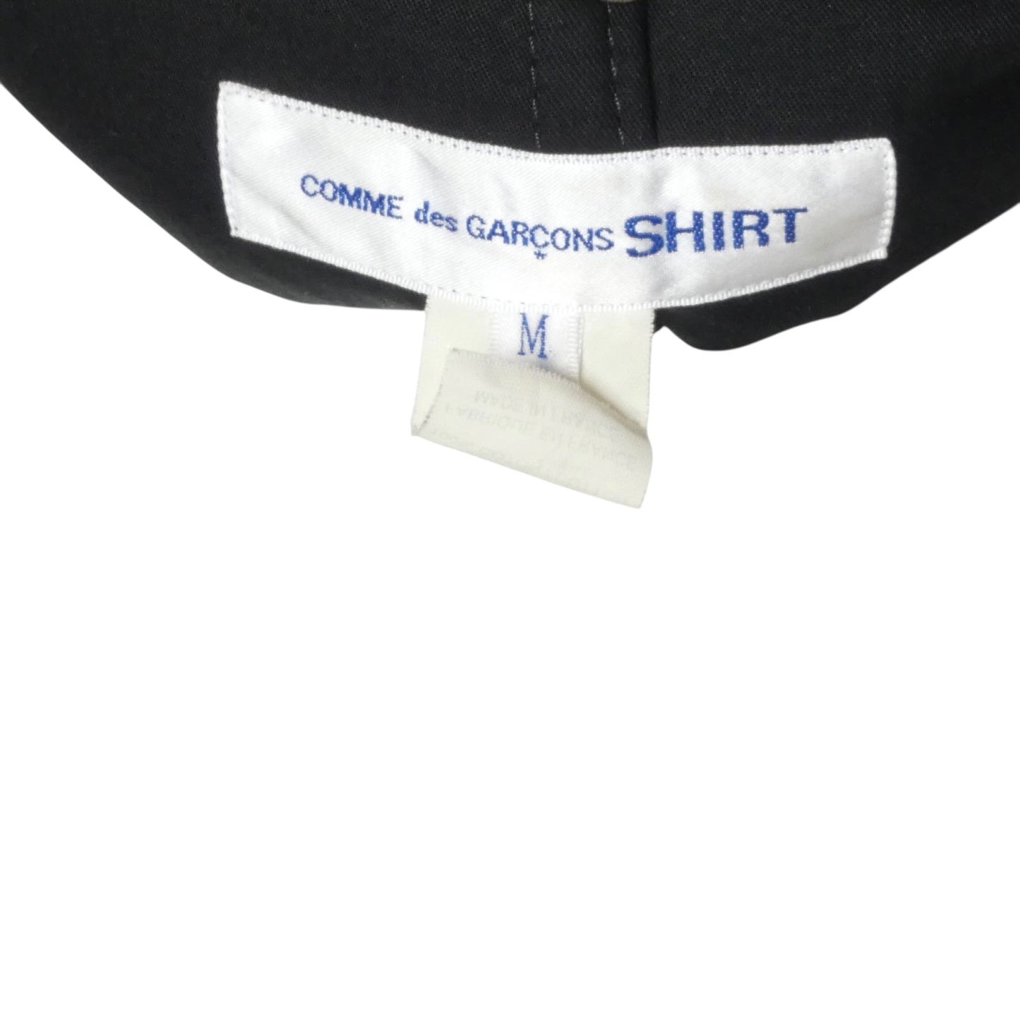 COMME DES GARCONS- Wool Striped Coat, Size Medium