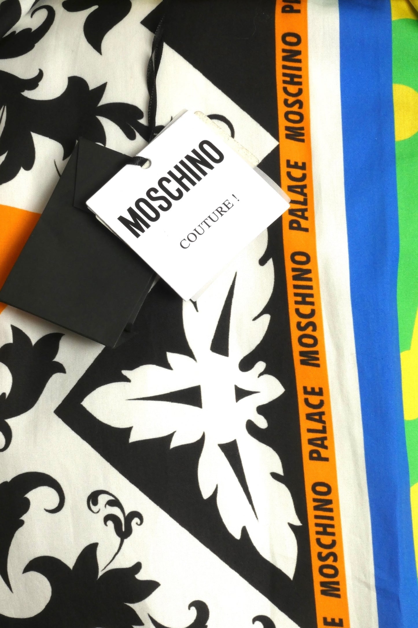 PALACE X MOSCHINO- NWT 2020 Printed Cotton L/S Shirt, Size Medium