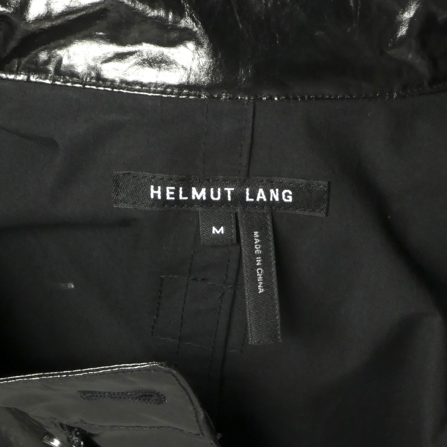 PVC Hooded Raincoat, Size Medium