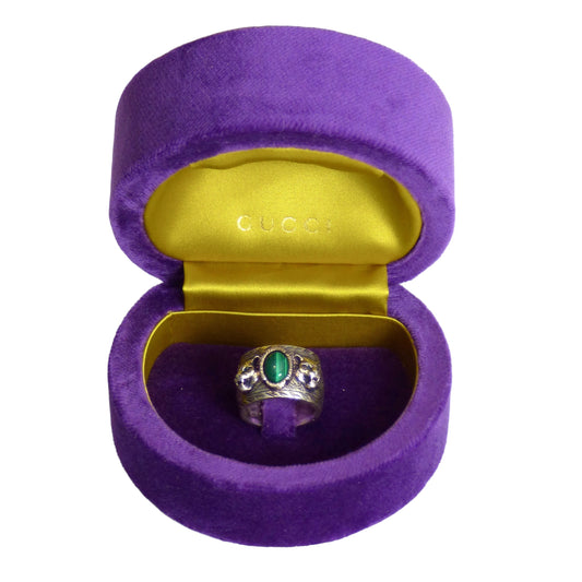 GUCCI-NIB Gucci Garden Sterling Ring, Size 17