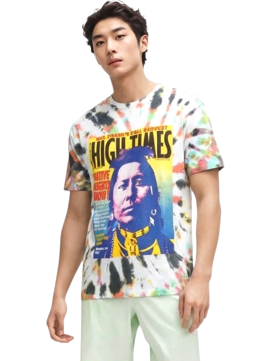 2024 NWT Tie Dye Graphic Print T-Shirt, Size Medium