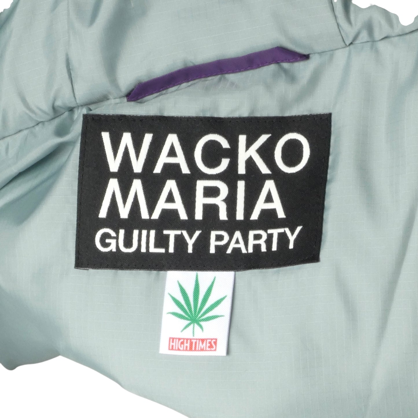 WACKO MARIA- NWT 2024 Purple Puffer Coat, Size Small