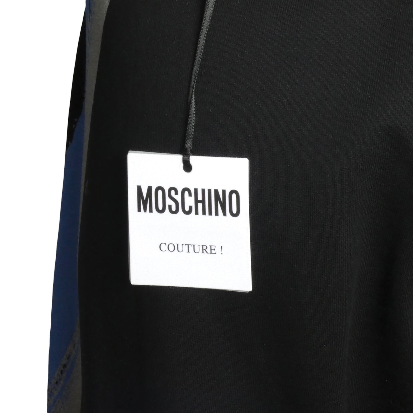 MOSCHINO COUTURE- NWT 2023 Printed Cotton Joggers, Size 2XL
