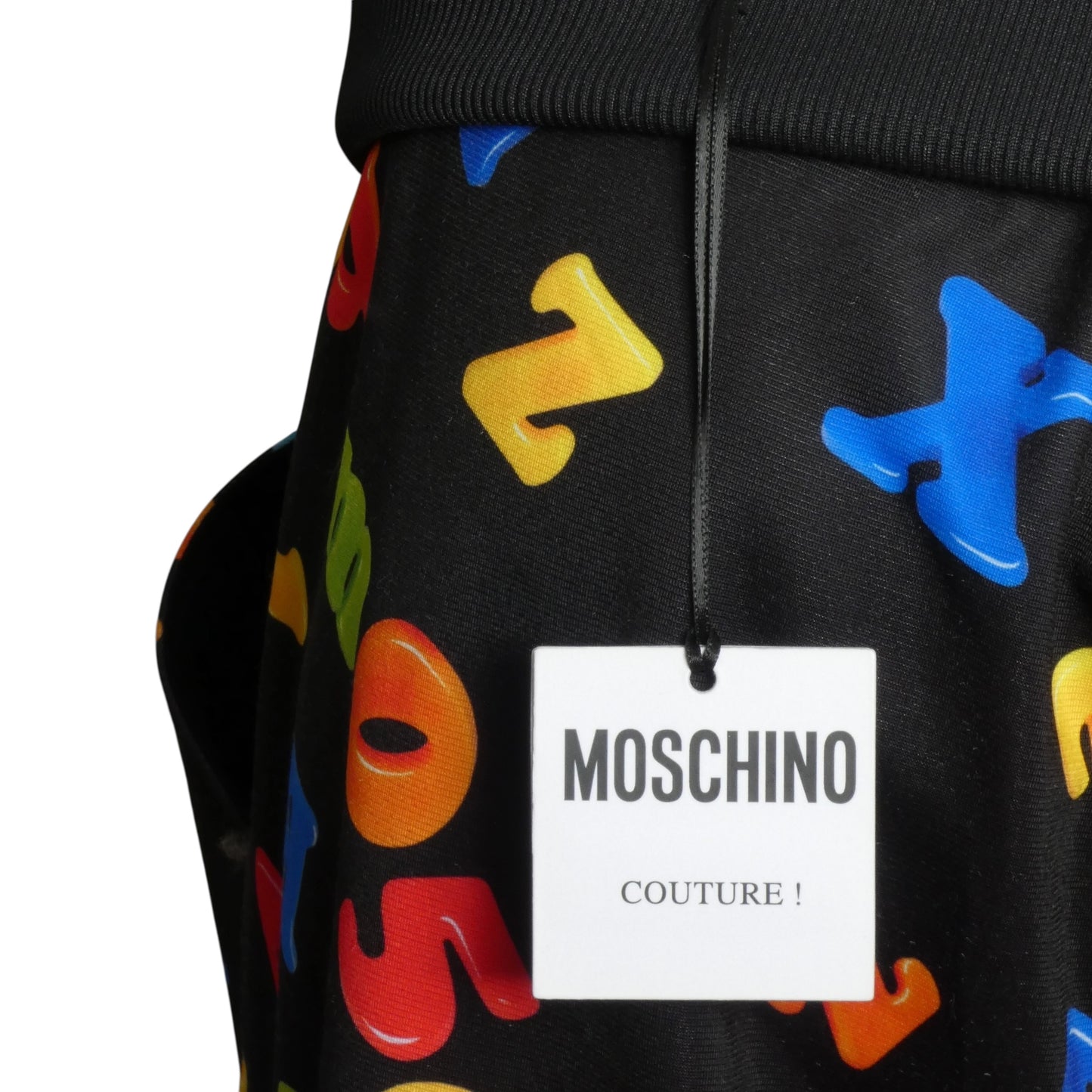 MOSCHINO COUTURE- NWT 2020 Printed Joggers, Size 2XL
