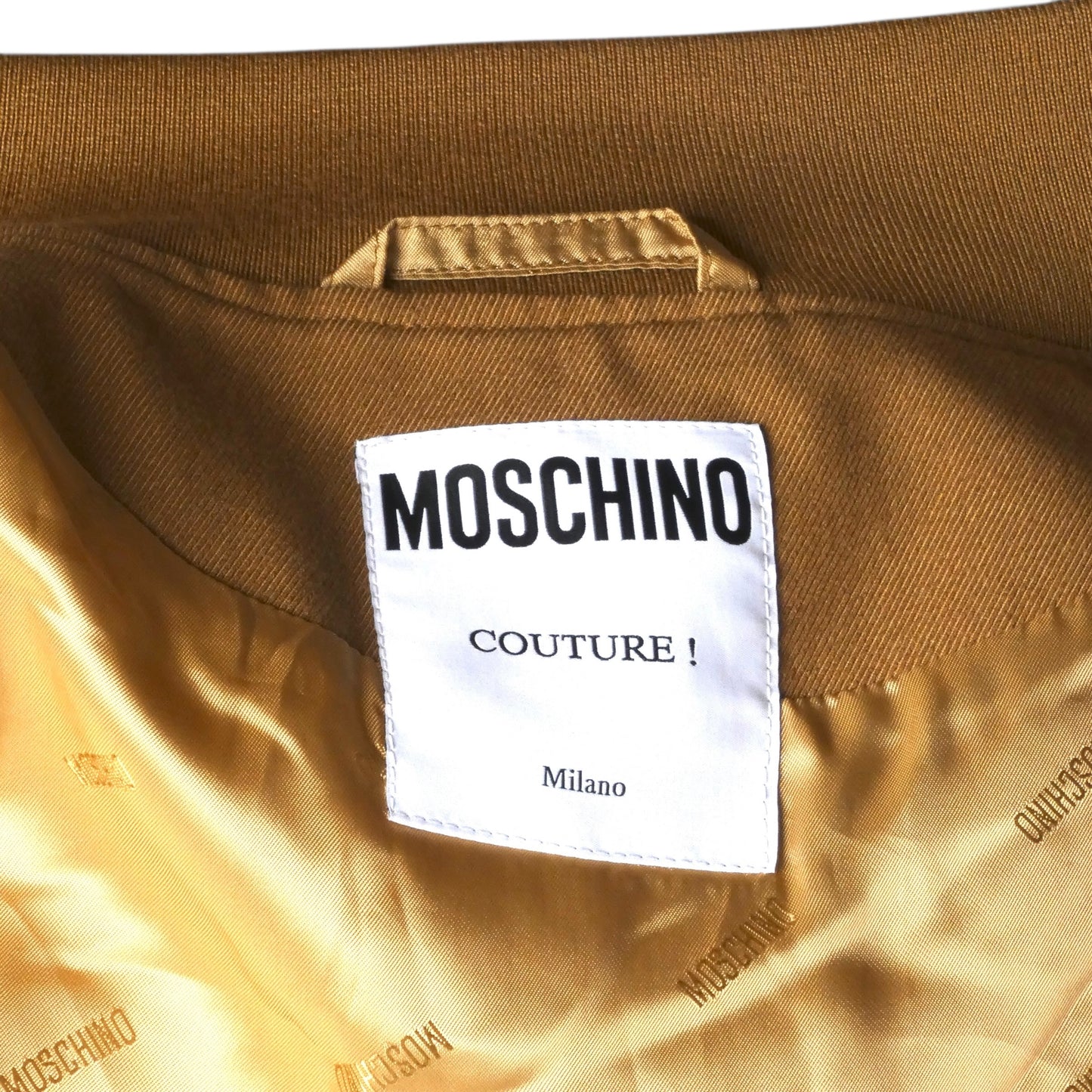 Twill & Satin Coat, Size Large