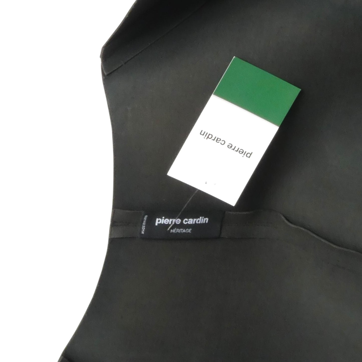 1994 Black Patent Vest, Size Medium