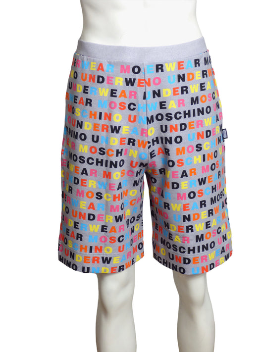 MOSCHINO UNDERWEAR- NWT Cotton Print Shorts, Size XS