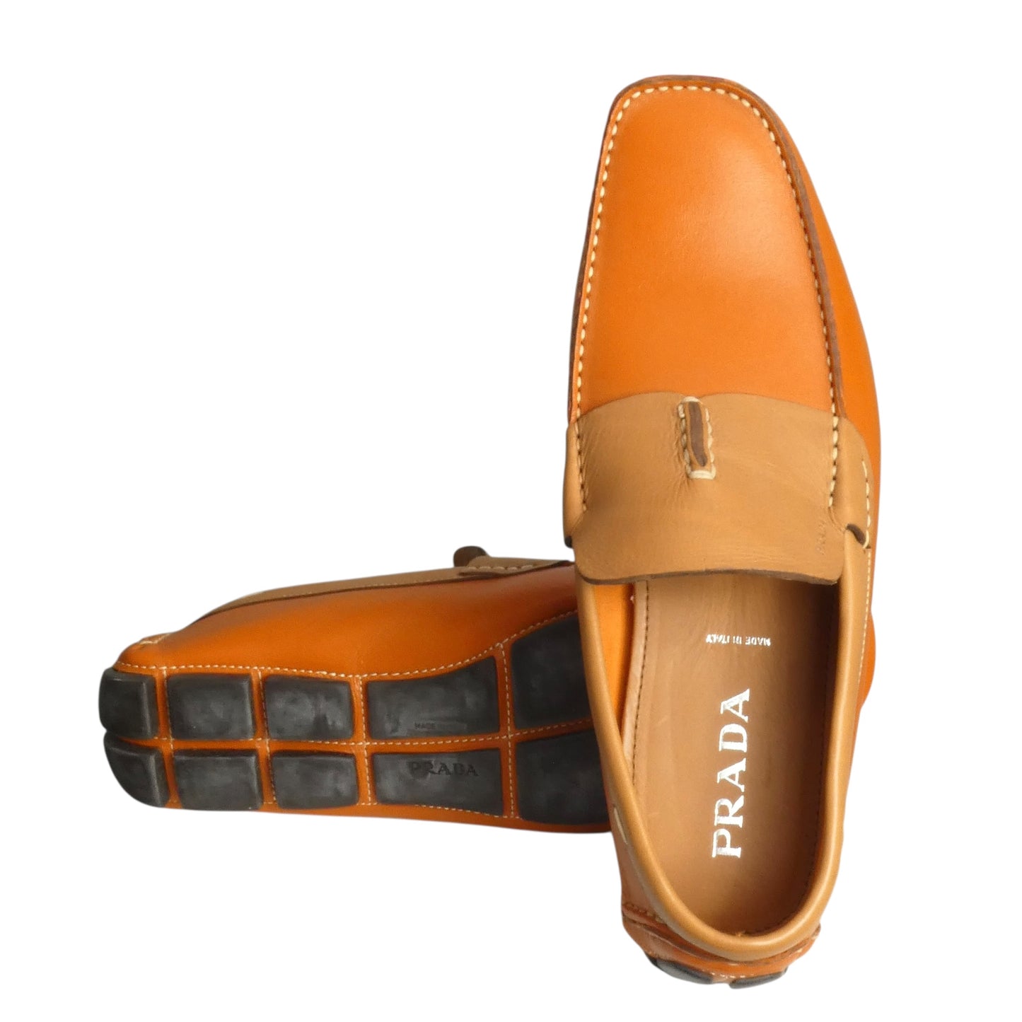 Leather Driving Moccasins, Size 9.5