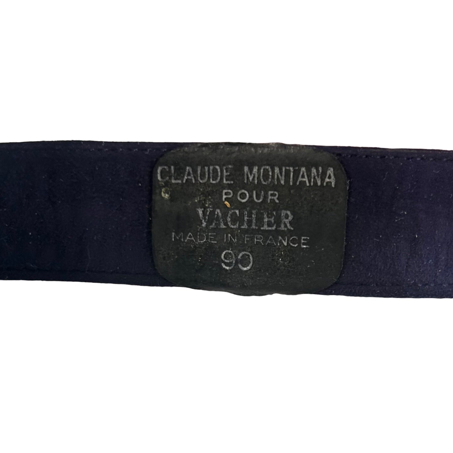 1990s Suede Double Wrap Belt, 90cm