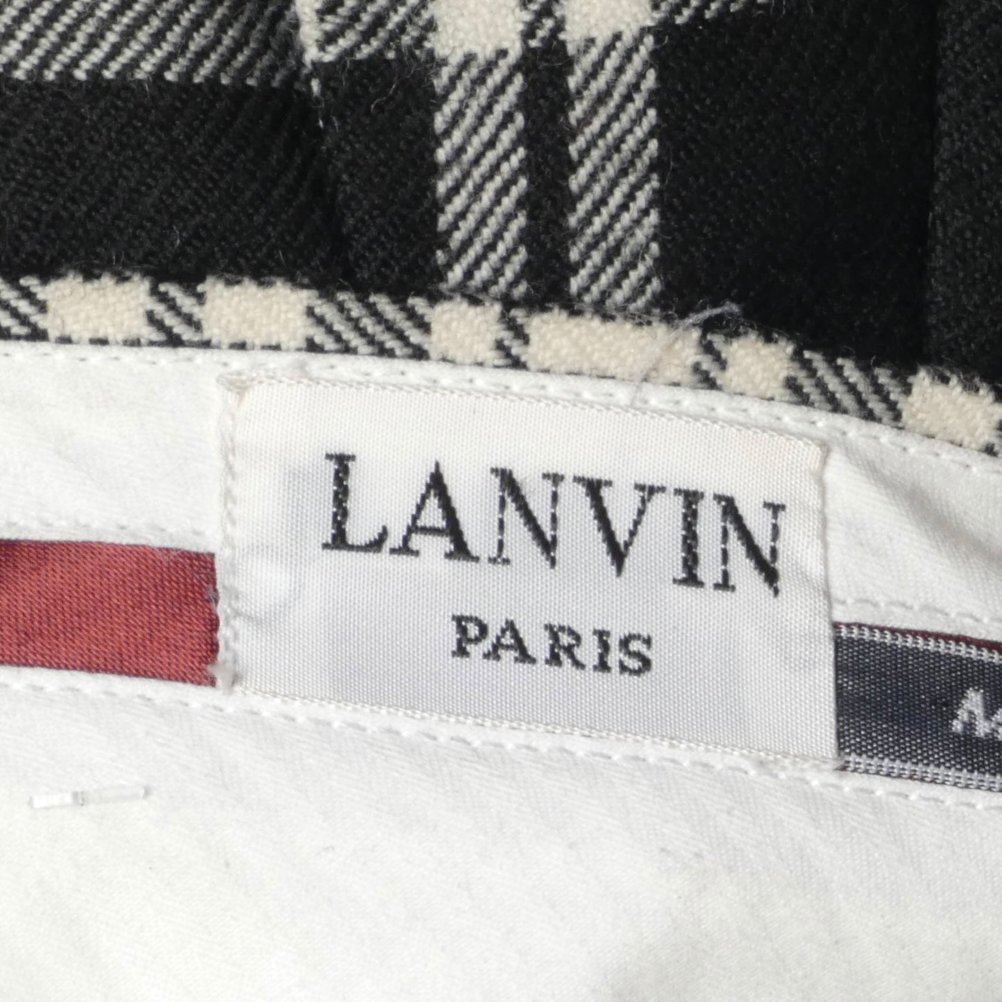 1980s Wool Plaid Trousers, W-32"