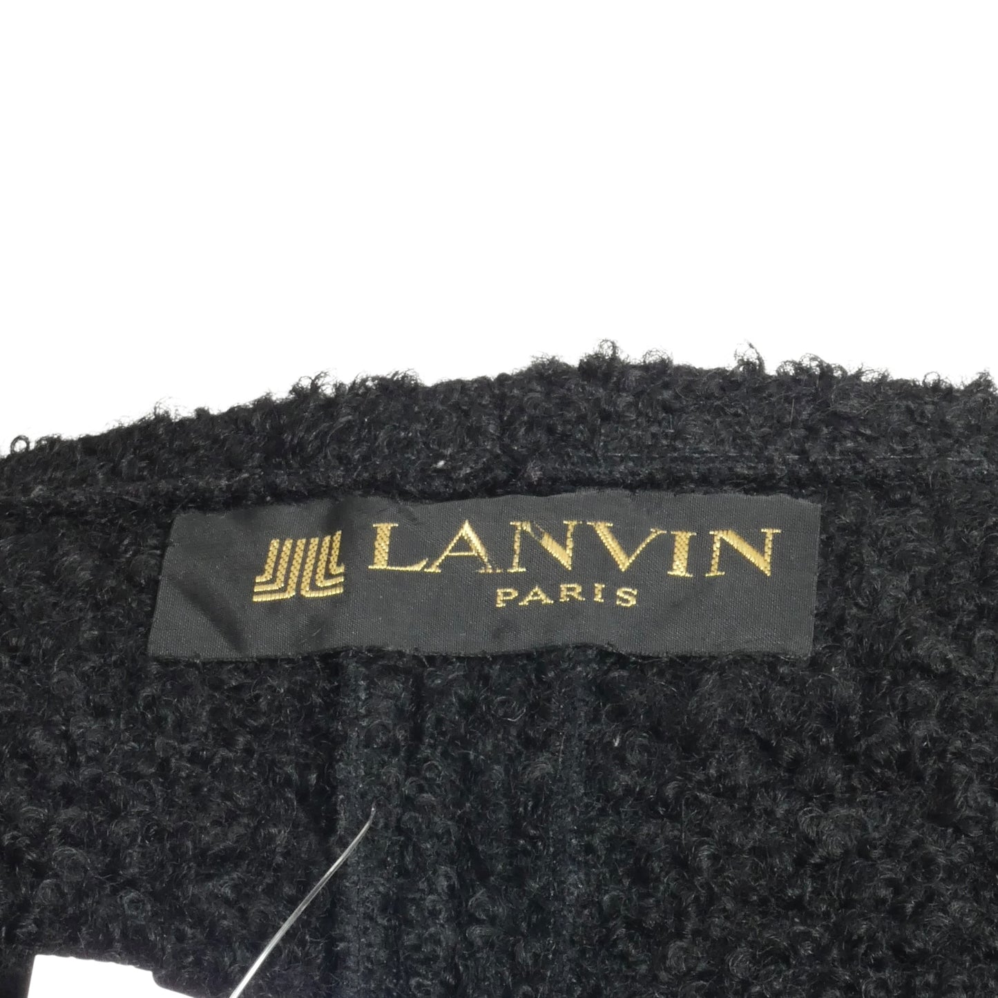1970s Boucle Wool Cape, One Size