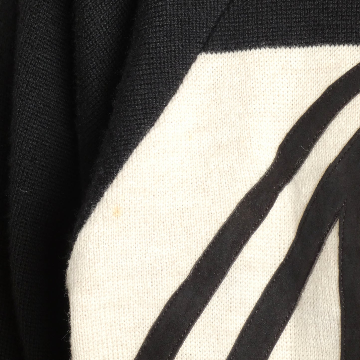 1980s Wool Logo Sweater, Size Large
