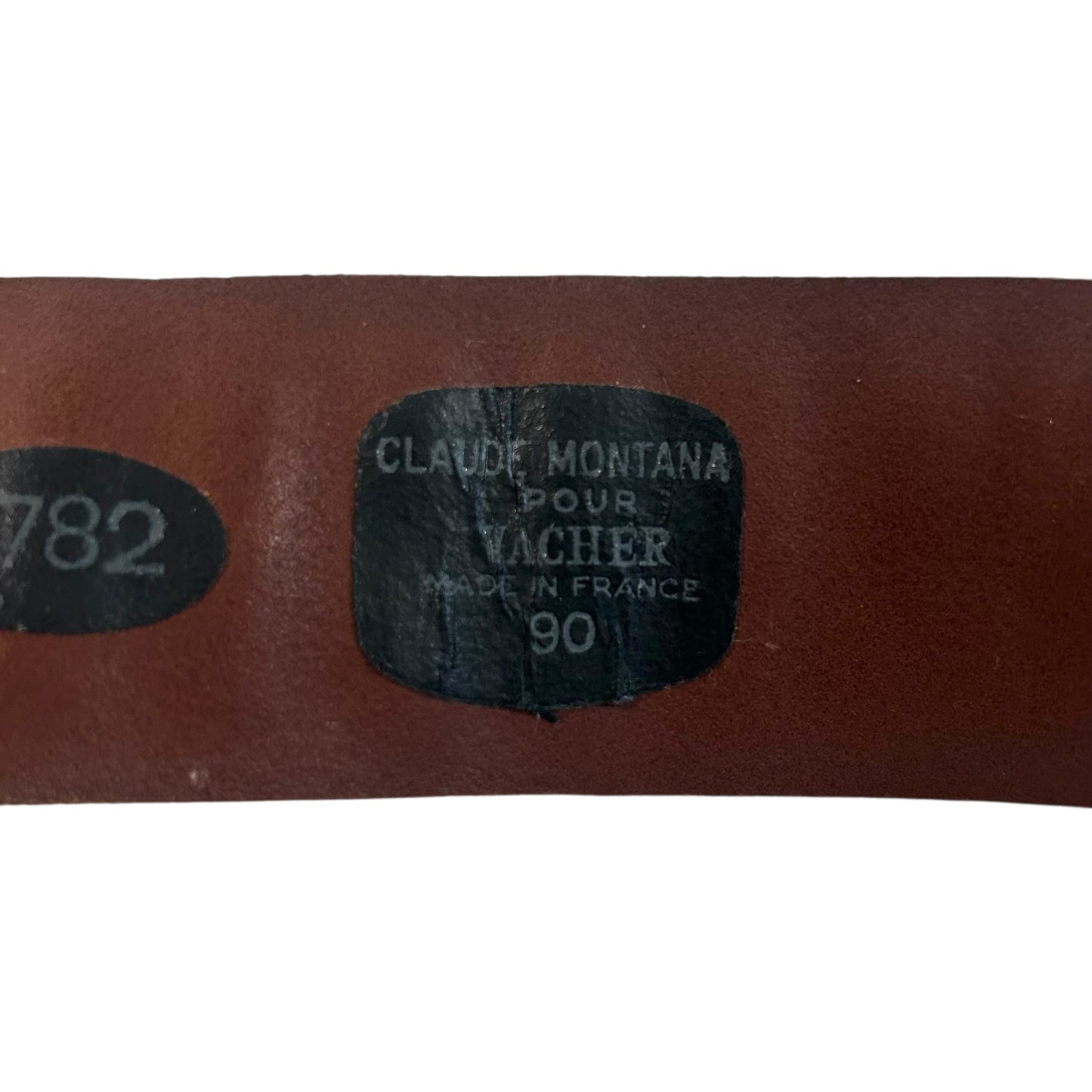 1990s Suede Loop Belt, Waist 34"