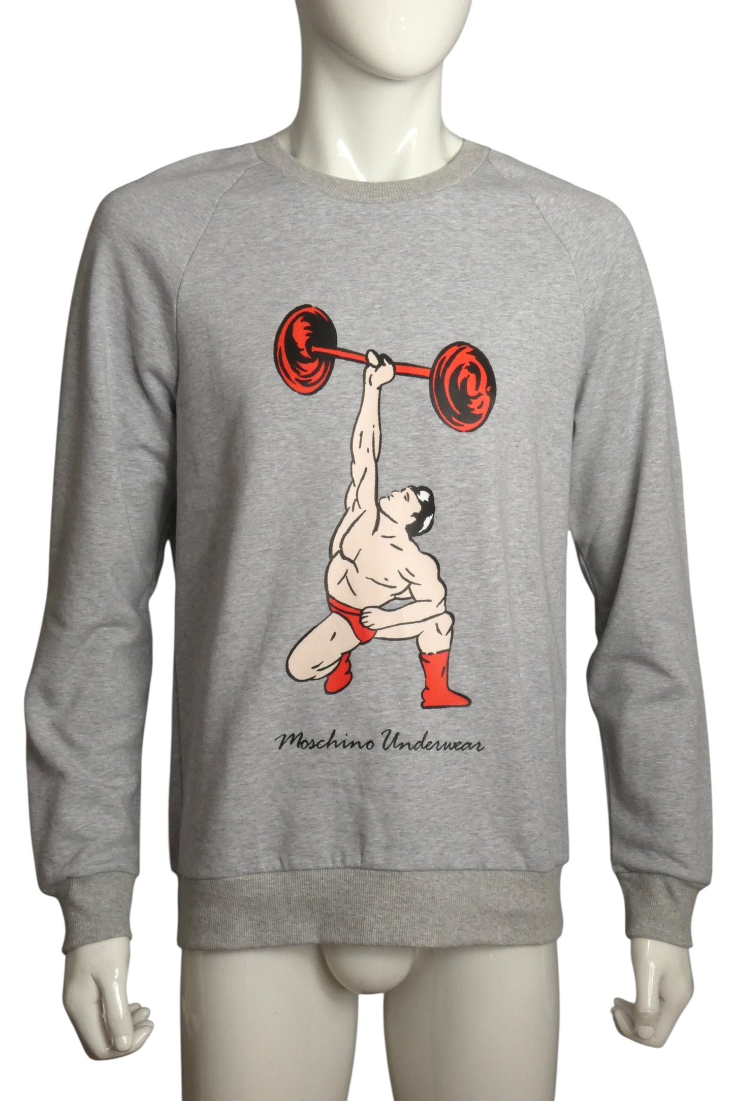 NWT Grey Weight Lifter Sweatshirt, Size-Small