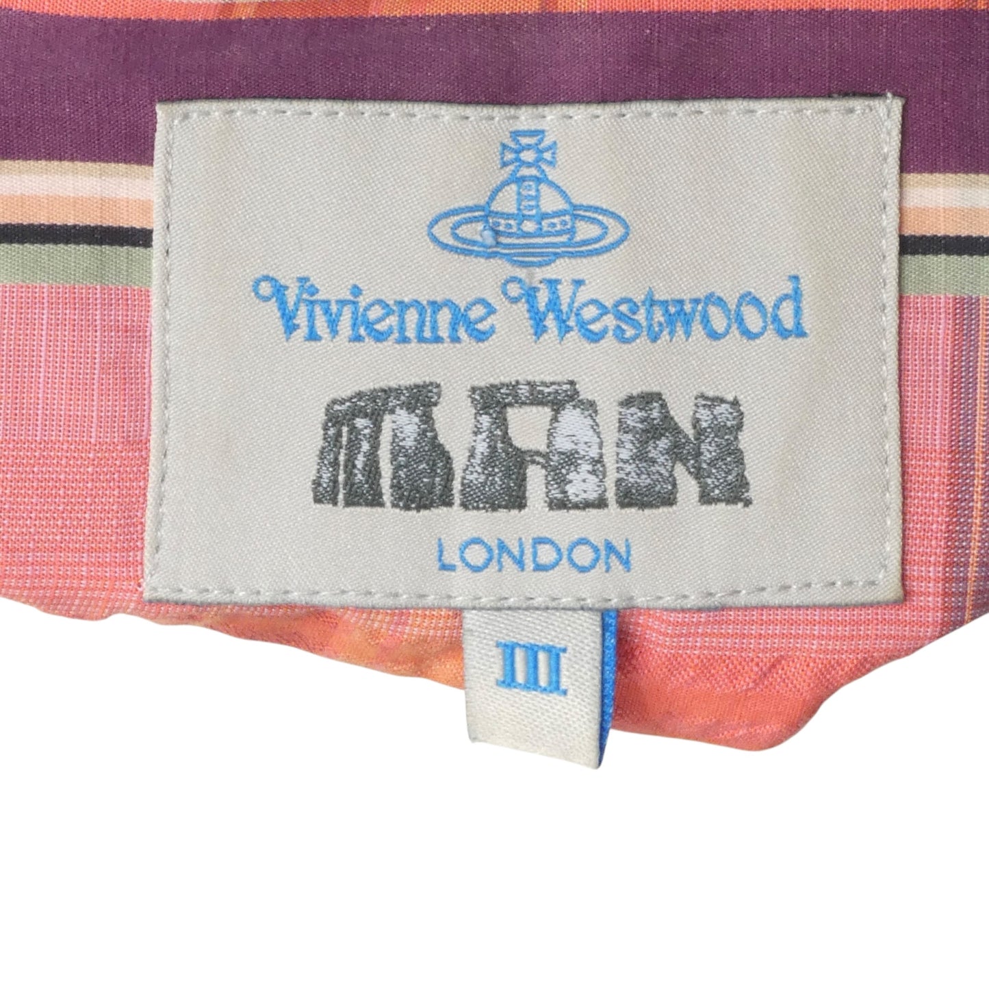 Coral Cotton Plaid Shirt, Size-Large