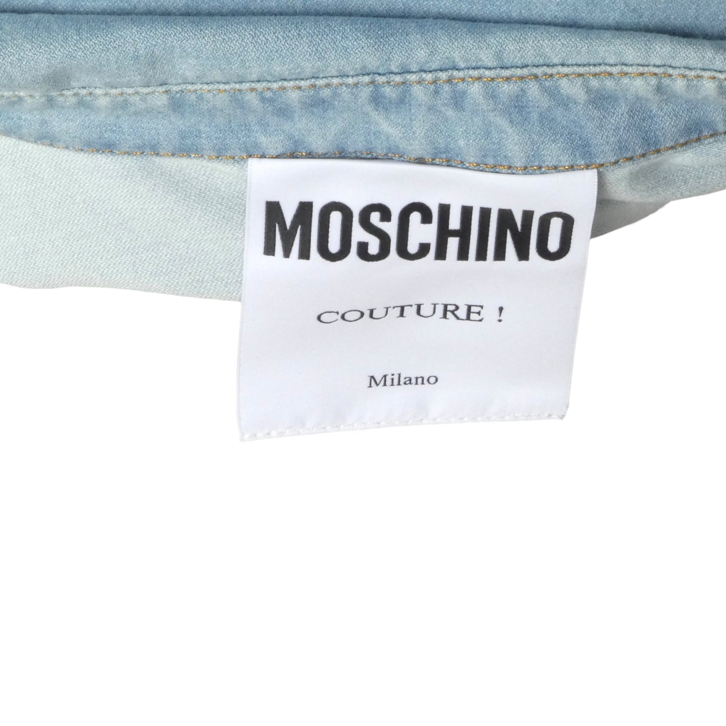 2018 NWT Chambray Embroidered Shirt, Size-Small