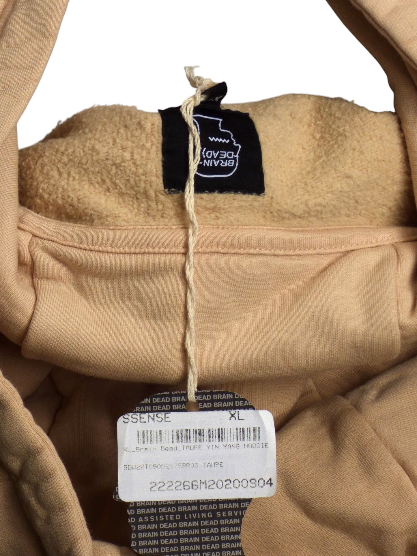 BRAIN DEAD-NWT Graphic Hoodie Sweatshirt, Size XL