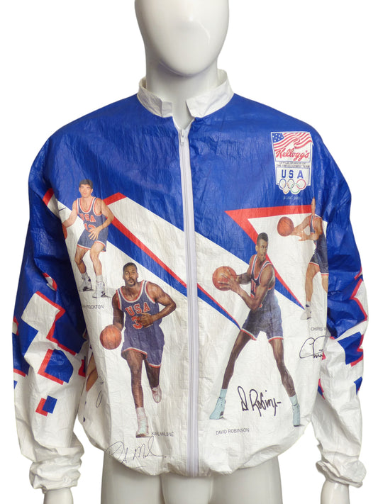 1992 Olympic Mens Basketball Jacket, Size Large