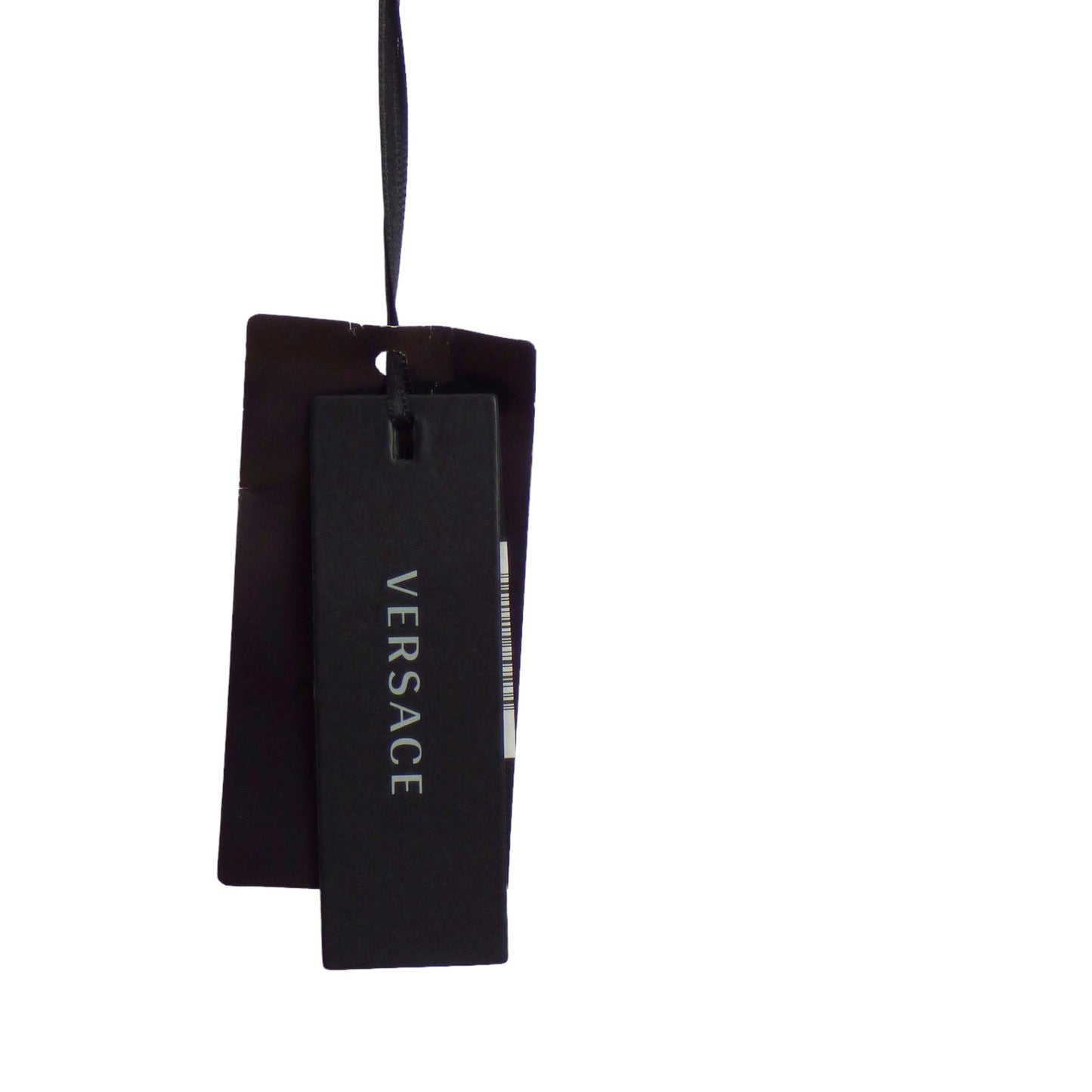 VERSACE- NWT 2022 White Cotton Logo Shorts, Size XS