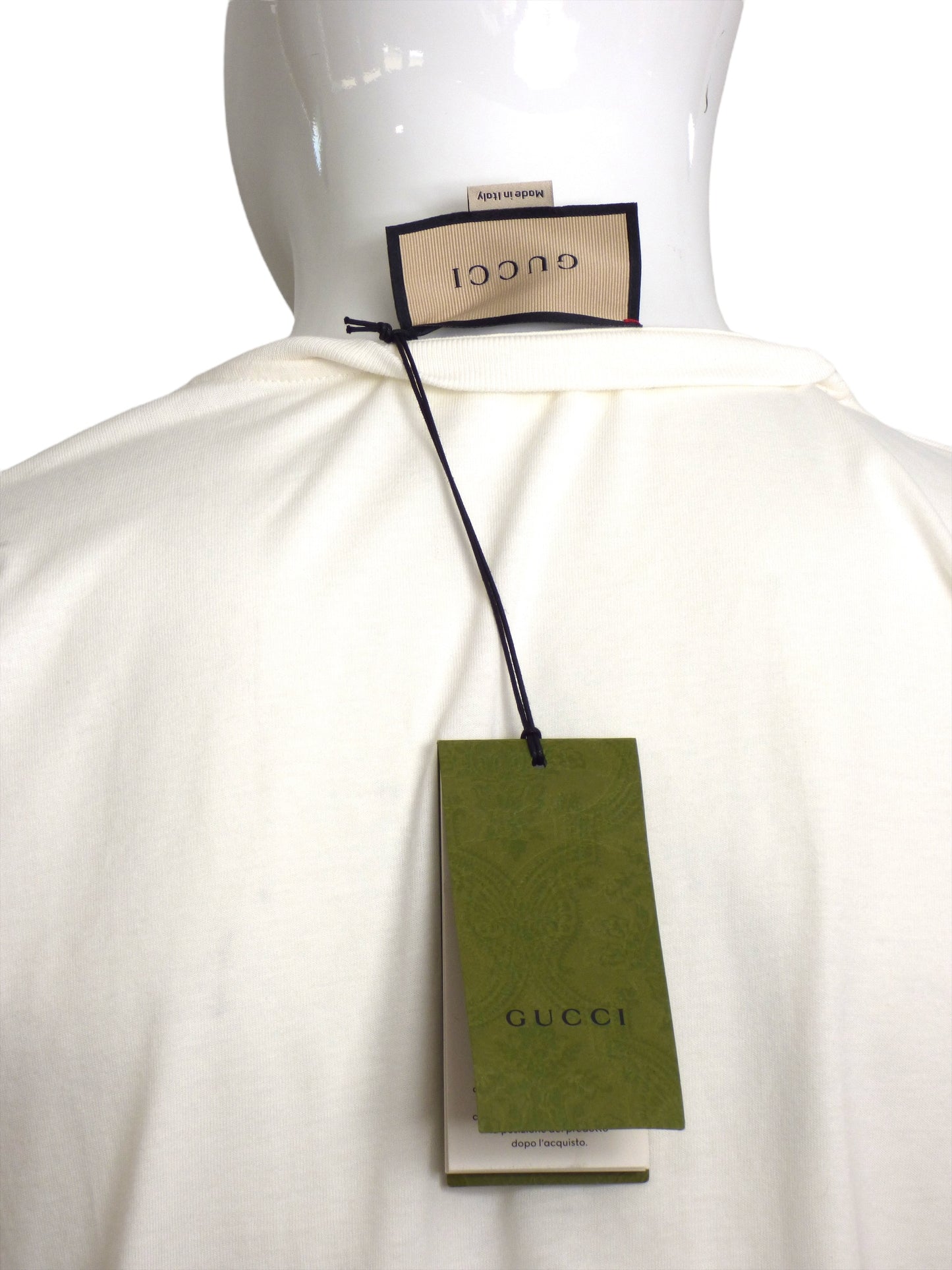 GUCCI- NWT 2022 Sequin Graphic Print T-Shirt, Size XS