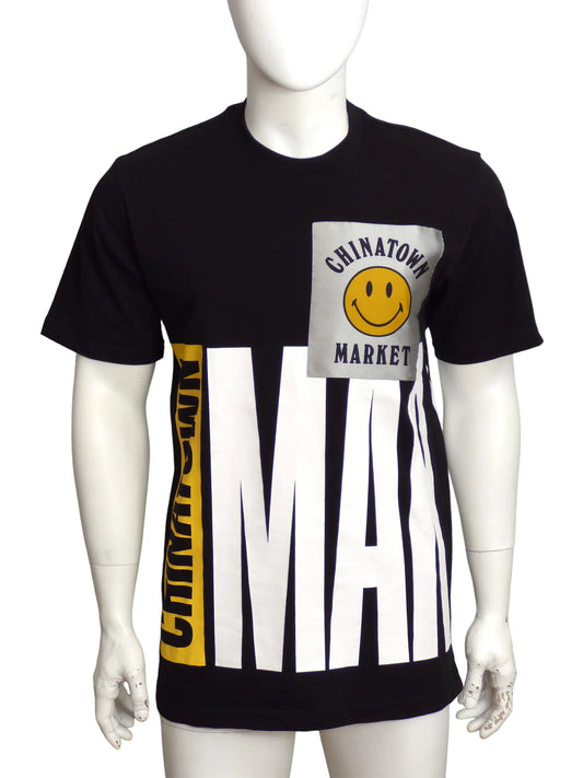 CHINATOWN MARKET X SMILEY-NWT Graphic Print T-shirt, Size-Medium