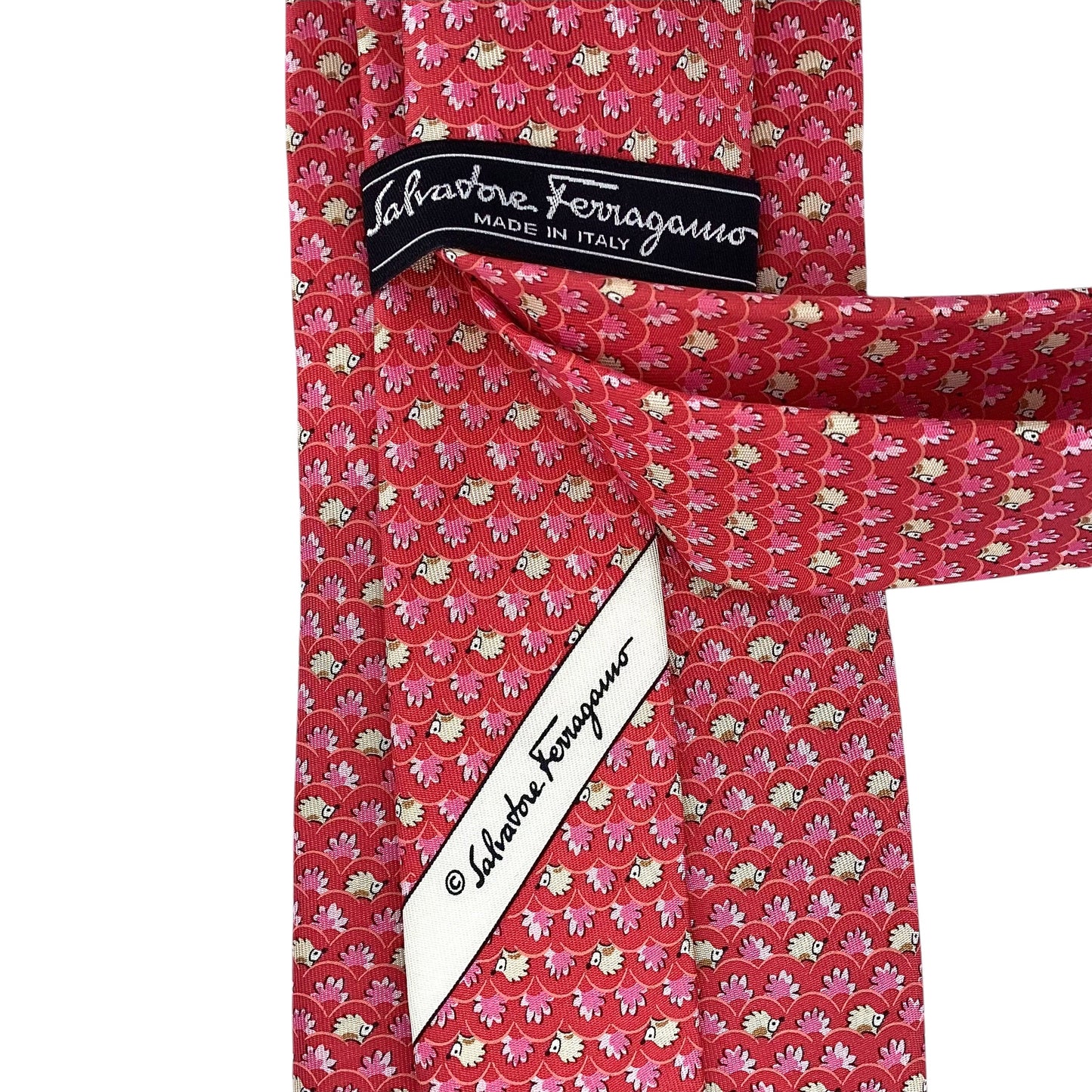 Multi Color Print Silk Tie