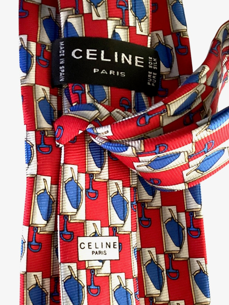 Printed Brocade Silk Tie