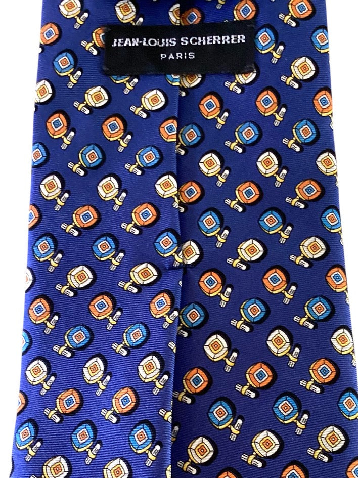 1990s Printed Silk Tie