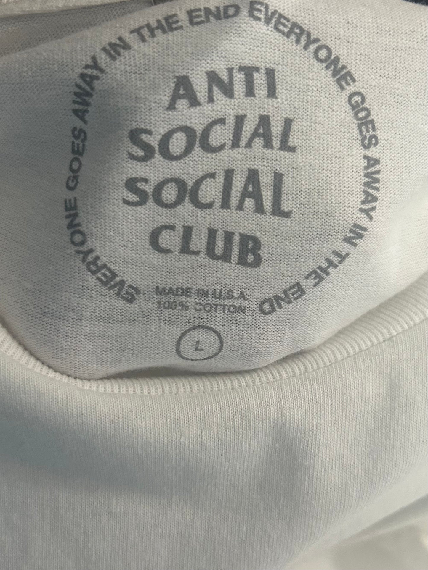 ANTI SOCIAL SOCIAL CLUB- Martha Stewart Graphic T-Shirt, Size Large