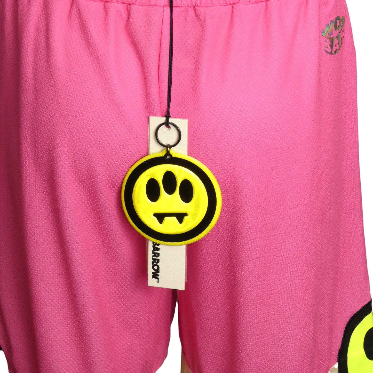 BARROW- NWT Pink Graphic Print Gym Shorts, Size Medium