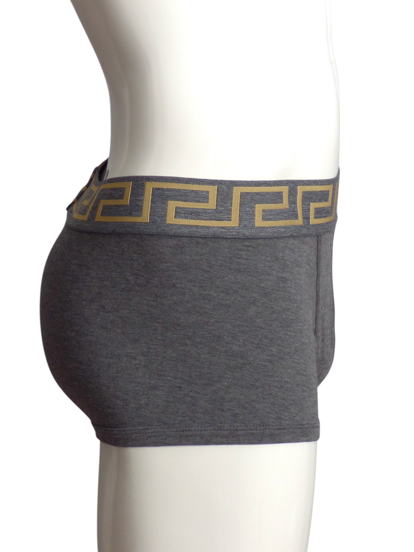 VERSACE- NIB Gray Low Rise Trunk, Multiple Sizes Available