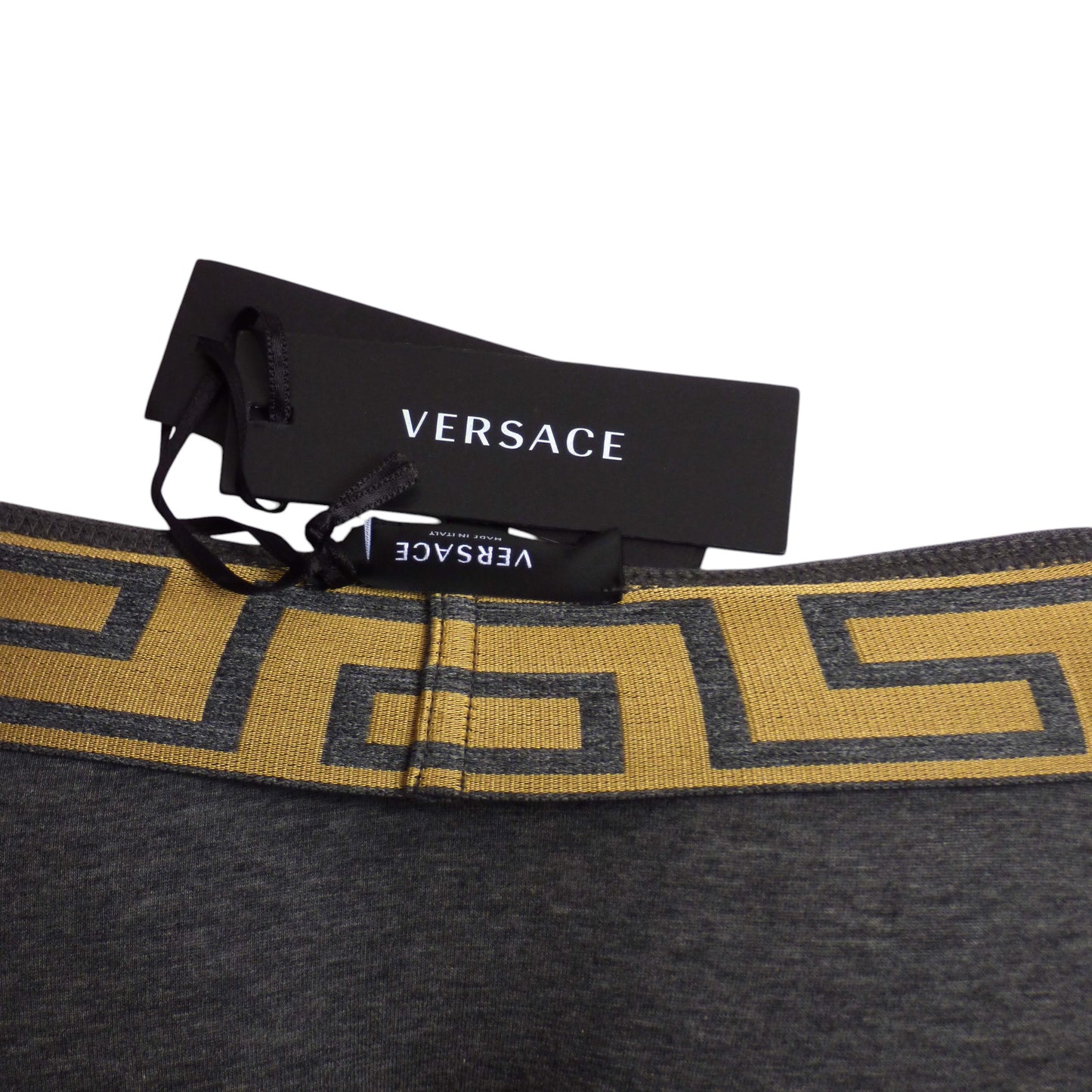 VERSACE- NIB Gray Low Rise Trunk, Multiple Sizes Available
