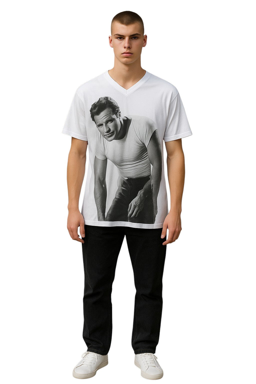 DOLCE & GABBANA- NWT Marlon Brando T-Shirt, Size IT-60