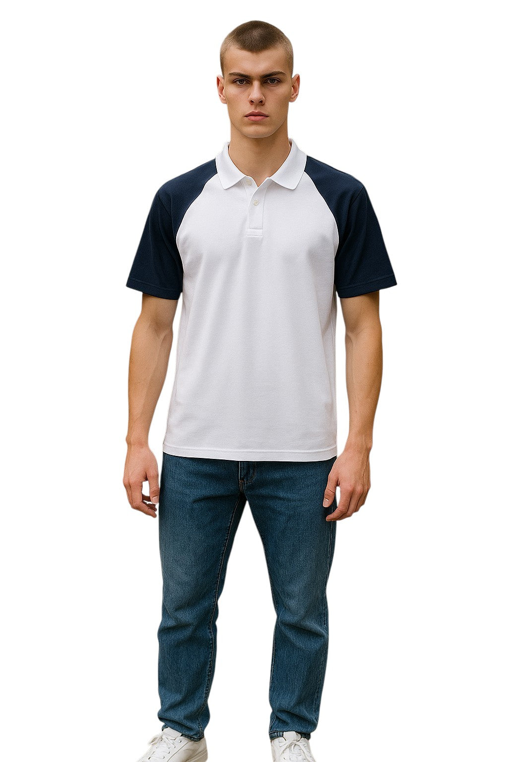 ALEXANDER MCQUEEN- NWT 2024 Color Block Polo Shirt, Size XL