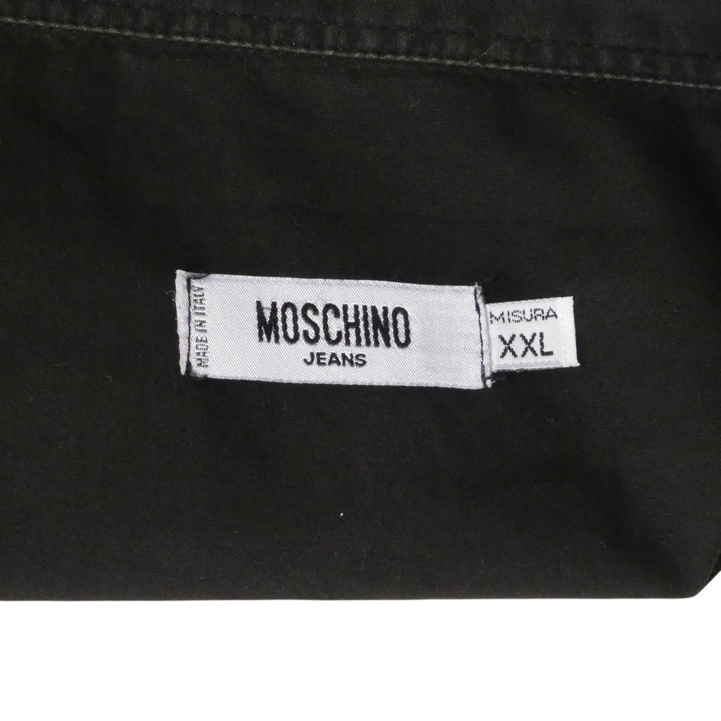 MOSCHINO JEANS - Cotton Basketball Peace Shirt, Size-XXLarge