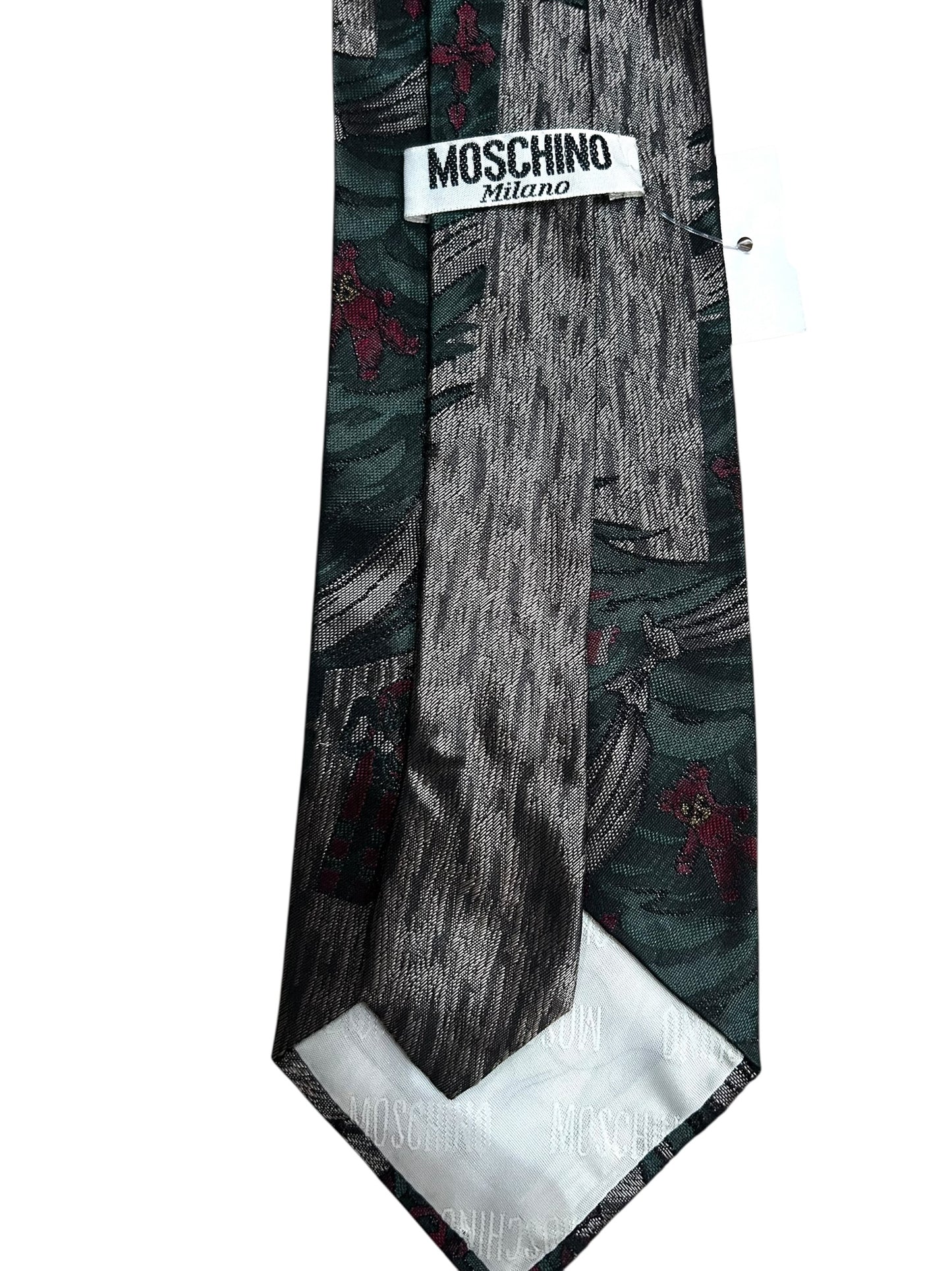 MOSCHINO - 1990 Christmas Tree Tie