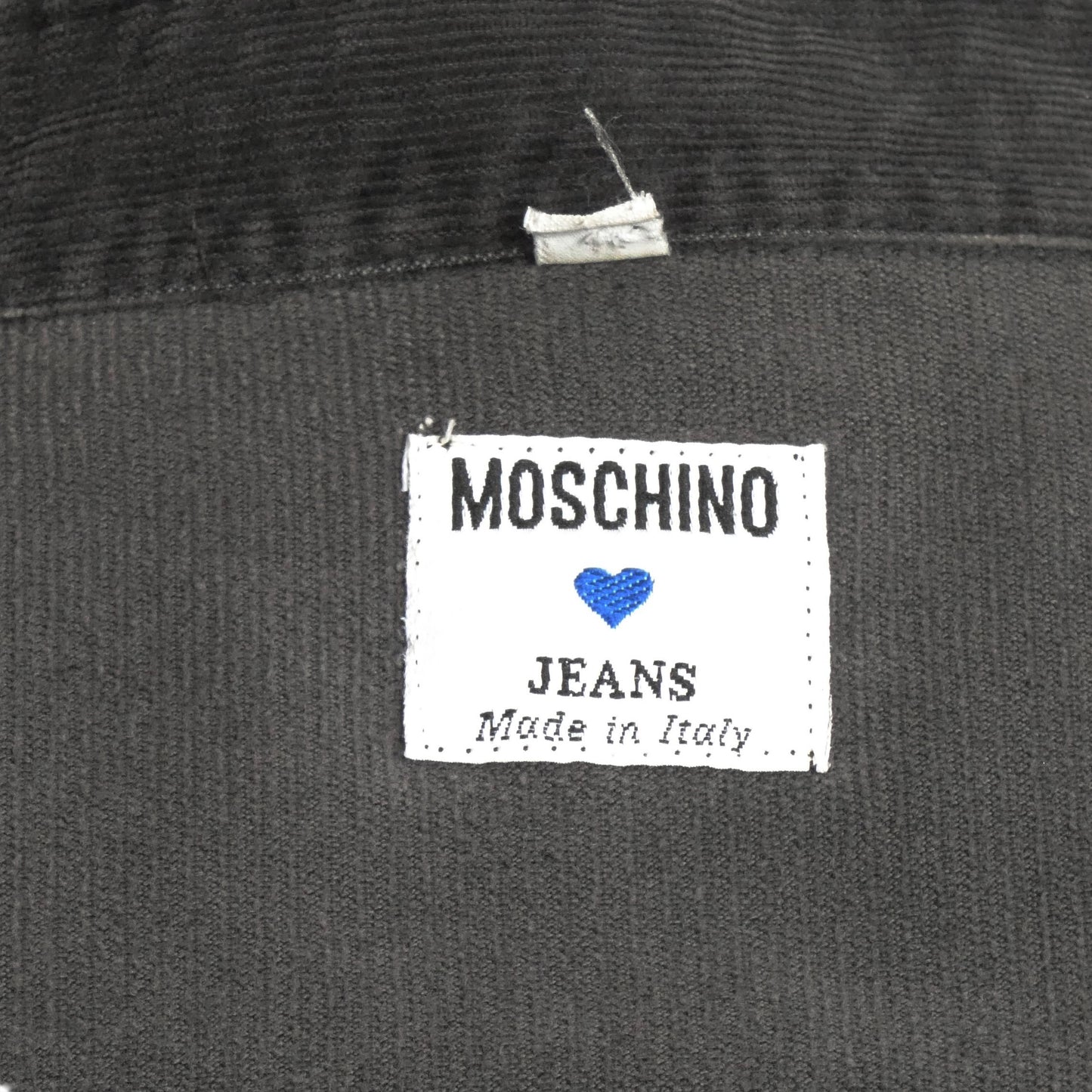 MOSCHINO JEANS - 1990s Graffiti Print Corduroy Shirt, XSmall