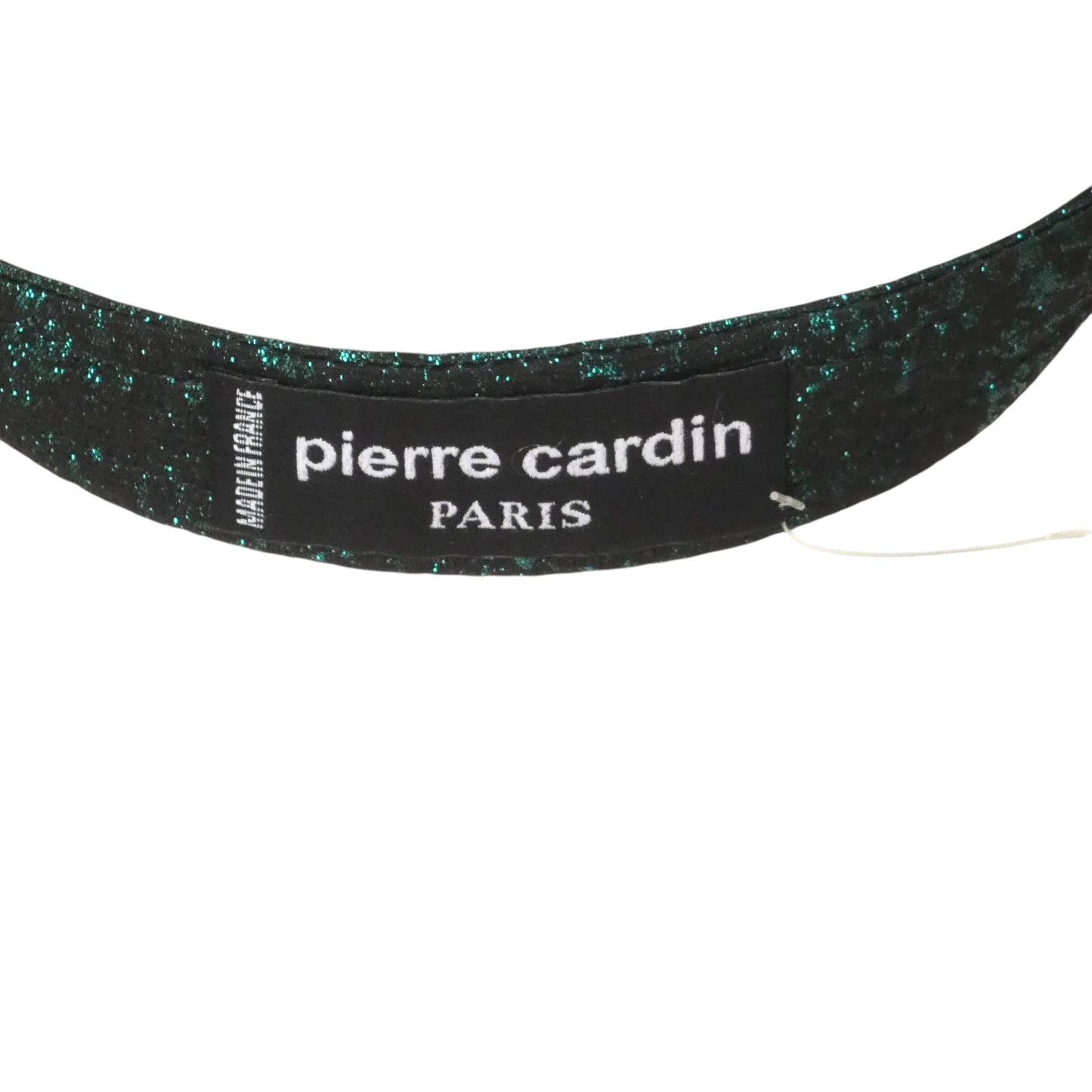 PIERRE CARDIN - Green Metallic Brocade Tie