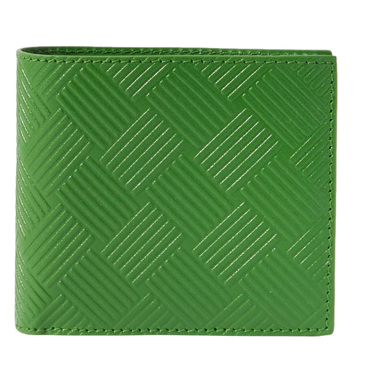 BOTTEGA VENETA-2022 Green Embossed Wallet