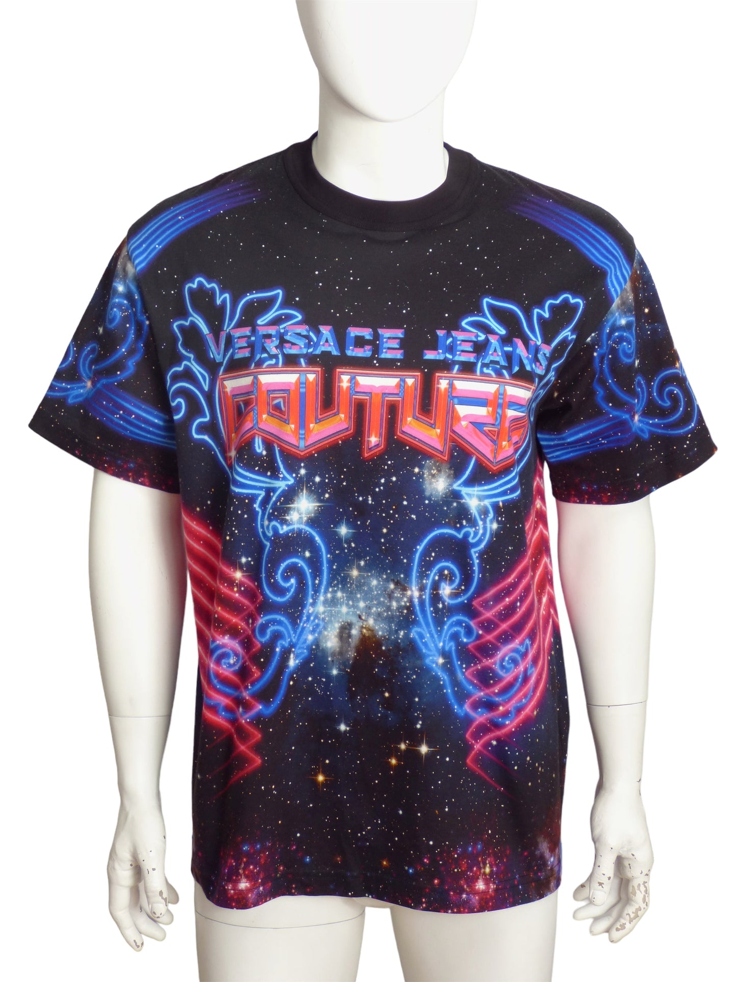 VERSACE JEANS COUTURE- NWT Graphic Print T-Shirt, Size Medium